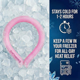Cool Time Neck Cooling Tube Pink